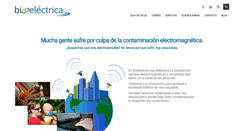 Desktop Screenshot of bioelectrica.es