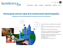 Tablet Screenshot of bioelectrica.es